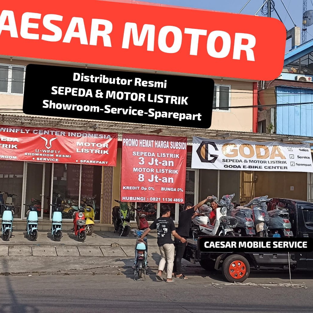 ready sepeda listrik dan motor... - Caesar Motor Cileungsi | Facebook