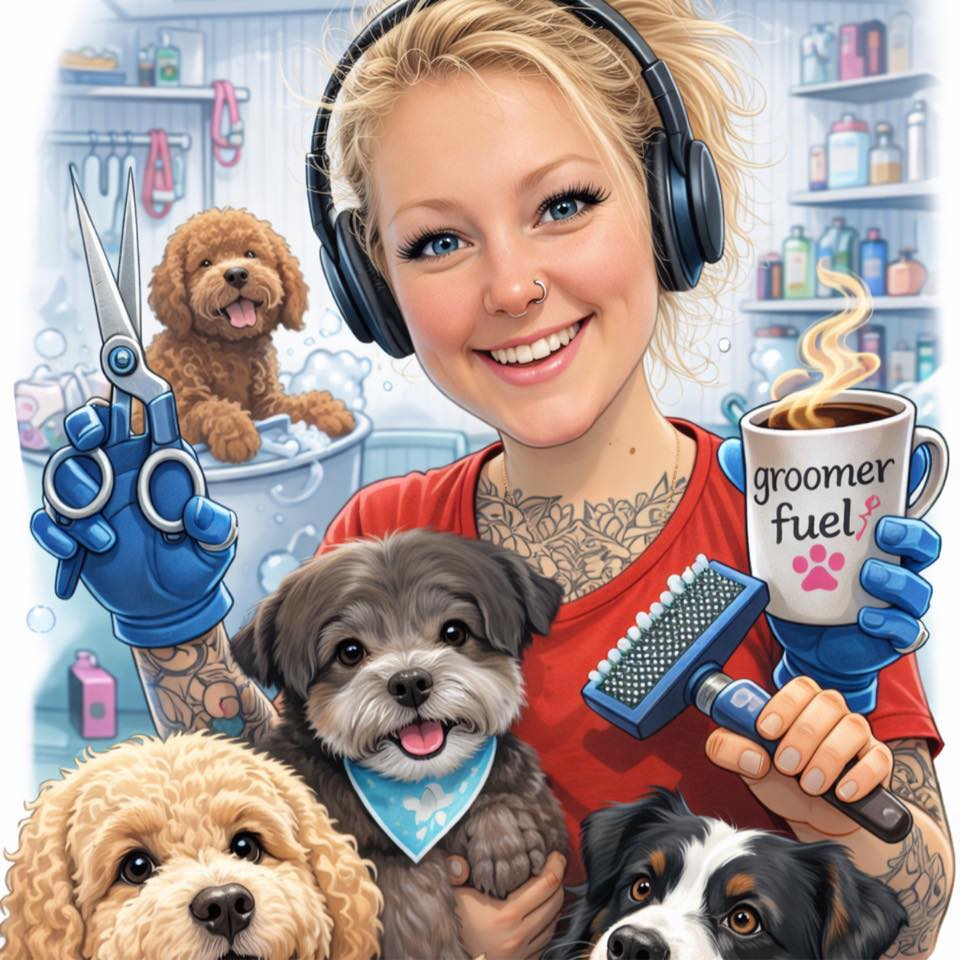 Callie's Grooming & Ally's Training on Reels