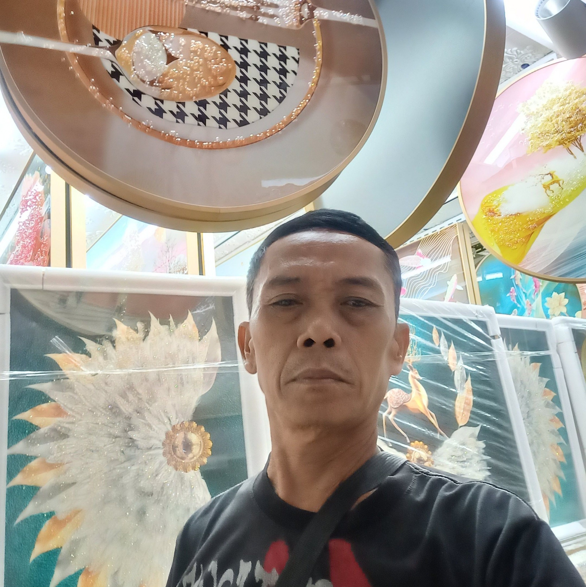 Kenikmatan duniawi kl udh masak ini 😁 Ikan asin pedho + Pete di cb ijo ...