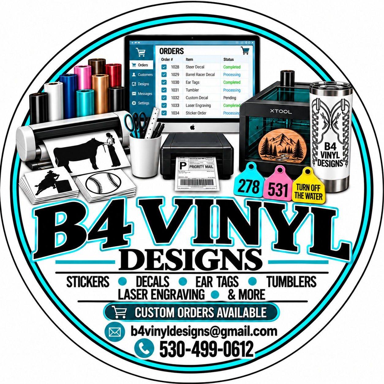B4 Vinyl Designs | Placerville CA