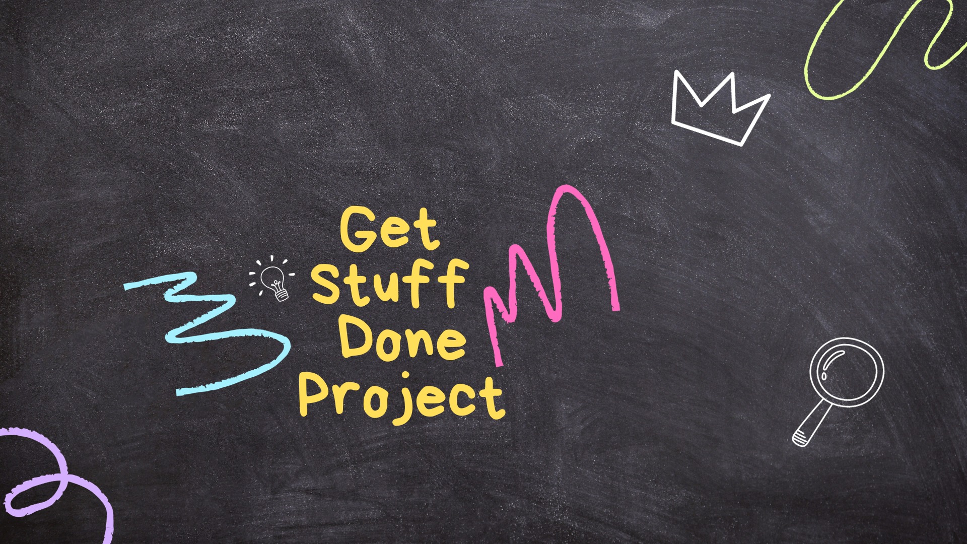 Get Stuff Done Project