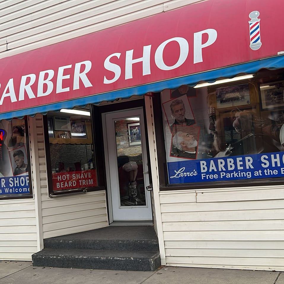 First snow fall ️ #barbershop #yegbarber | Larre BarberShop