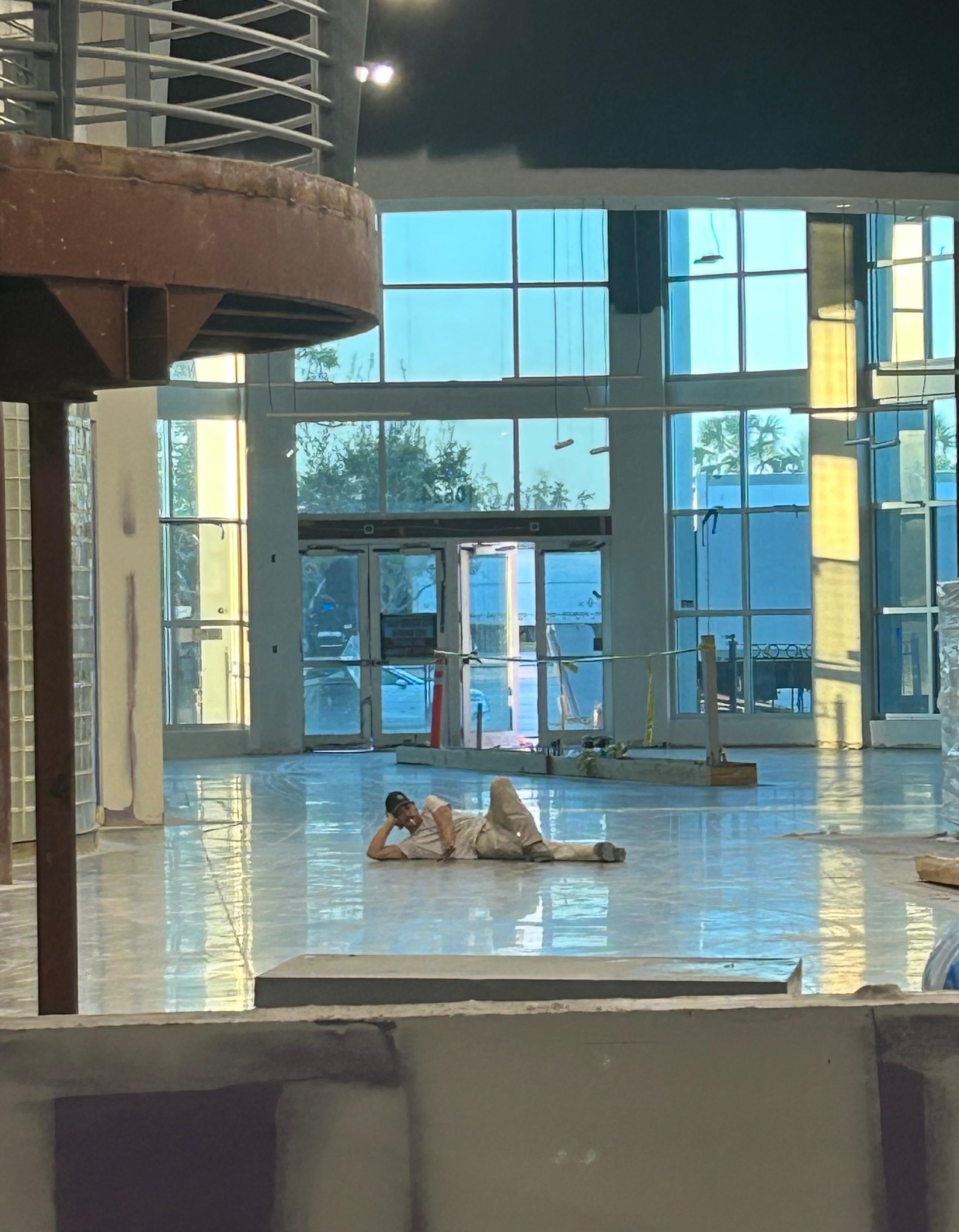 Every metallic epoxy floor is a one of one. No stencil. No template. No ...