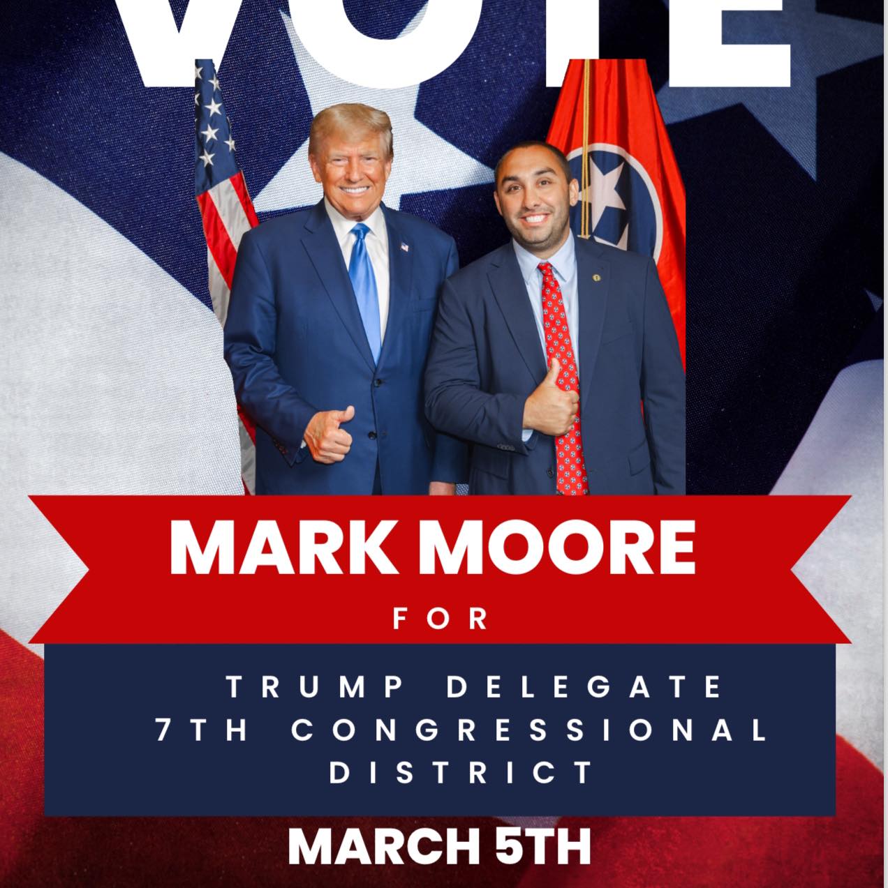 Mark Moore for Trump Delegate