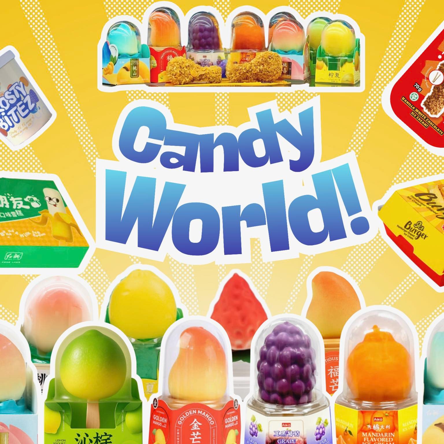 Candy - Candy world wholesale 6519 Murray st Littlerock Arkansas