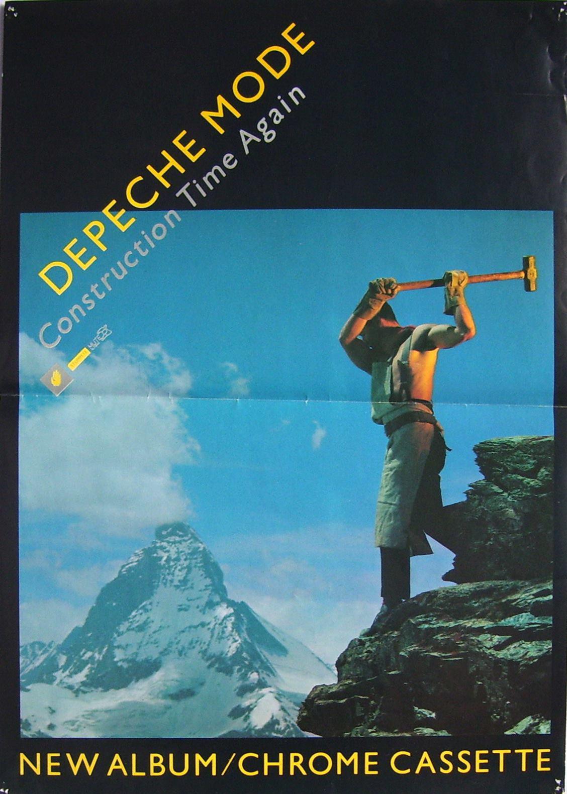Depeche Mode released 'Construction Time Again' 43 years ago on