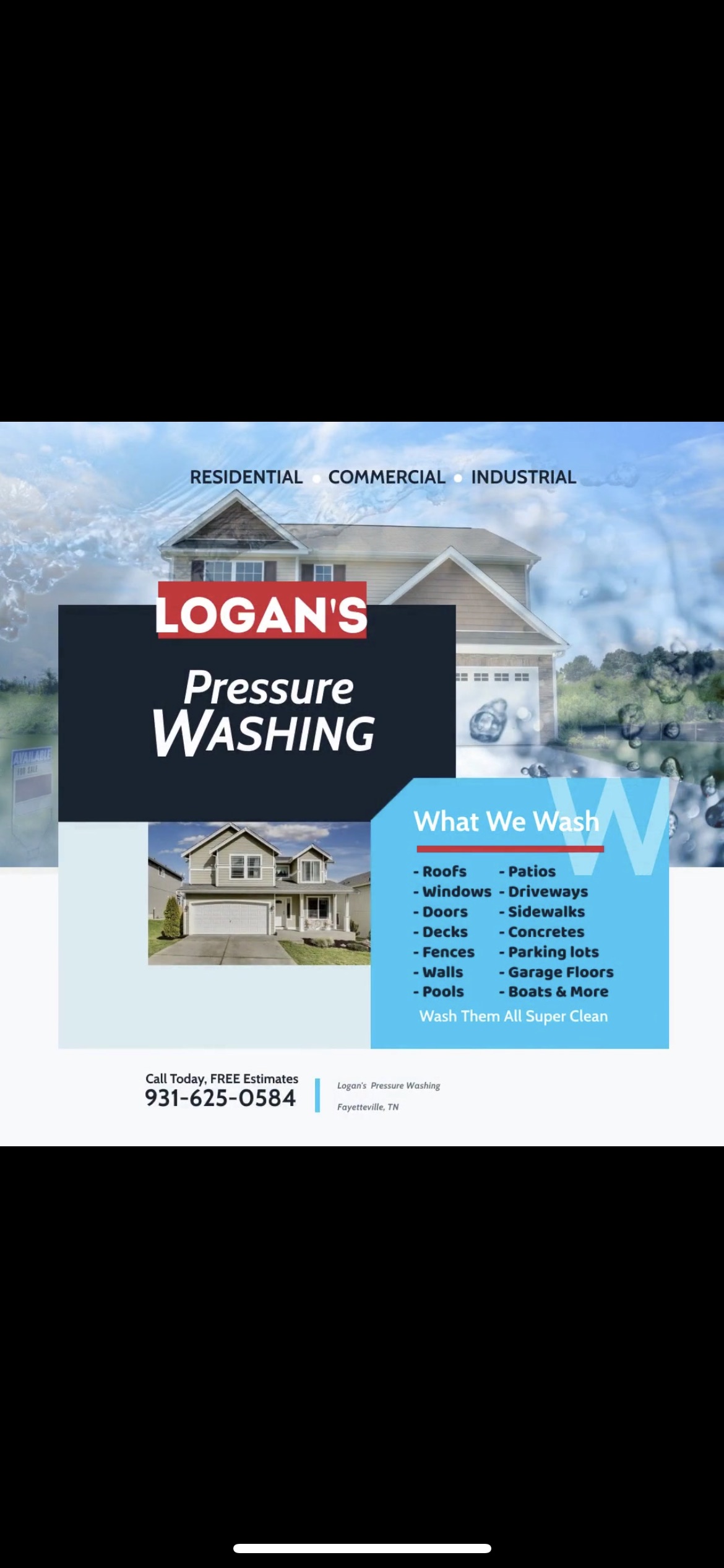Logan’s Pressure Washing | Fayetteville TN