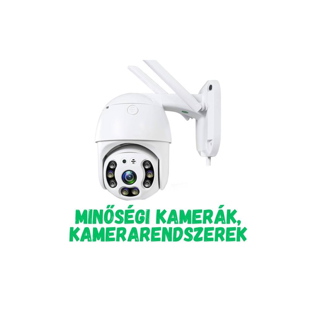 Minőségi kamerák, kamerarendszerek