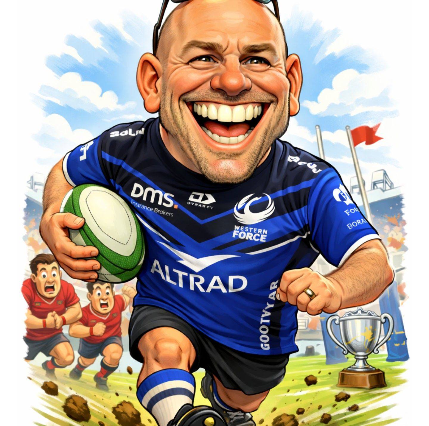 Michael Miller - Having to endure Australian TV rugby... | Facebook
