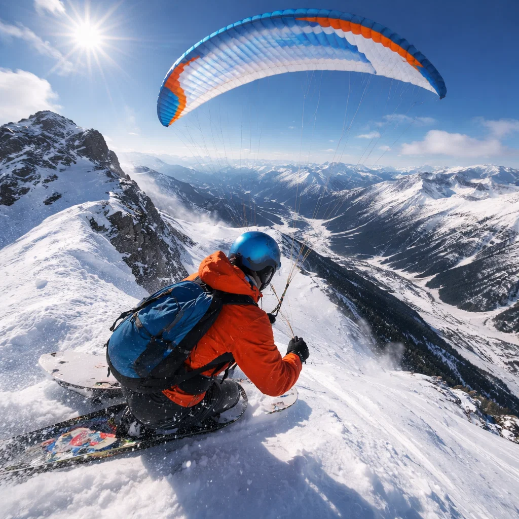 When the mountain tests you… you either fall or fly. #SnowVibes # ...