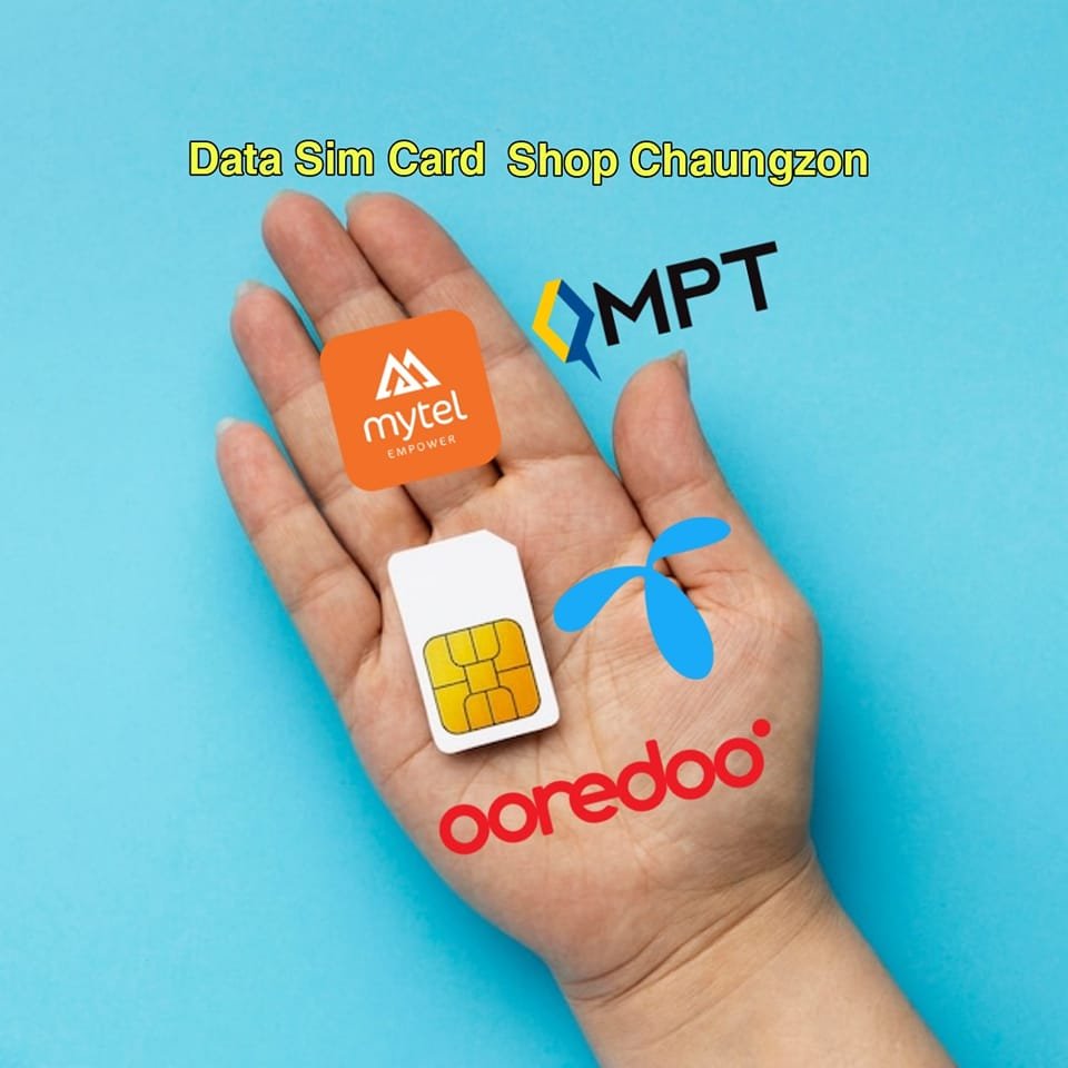Data Sim Card Shop Chaungzon | Mawlamyine