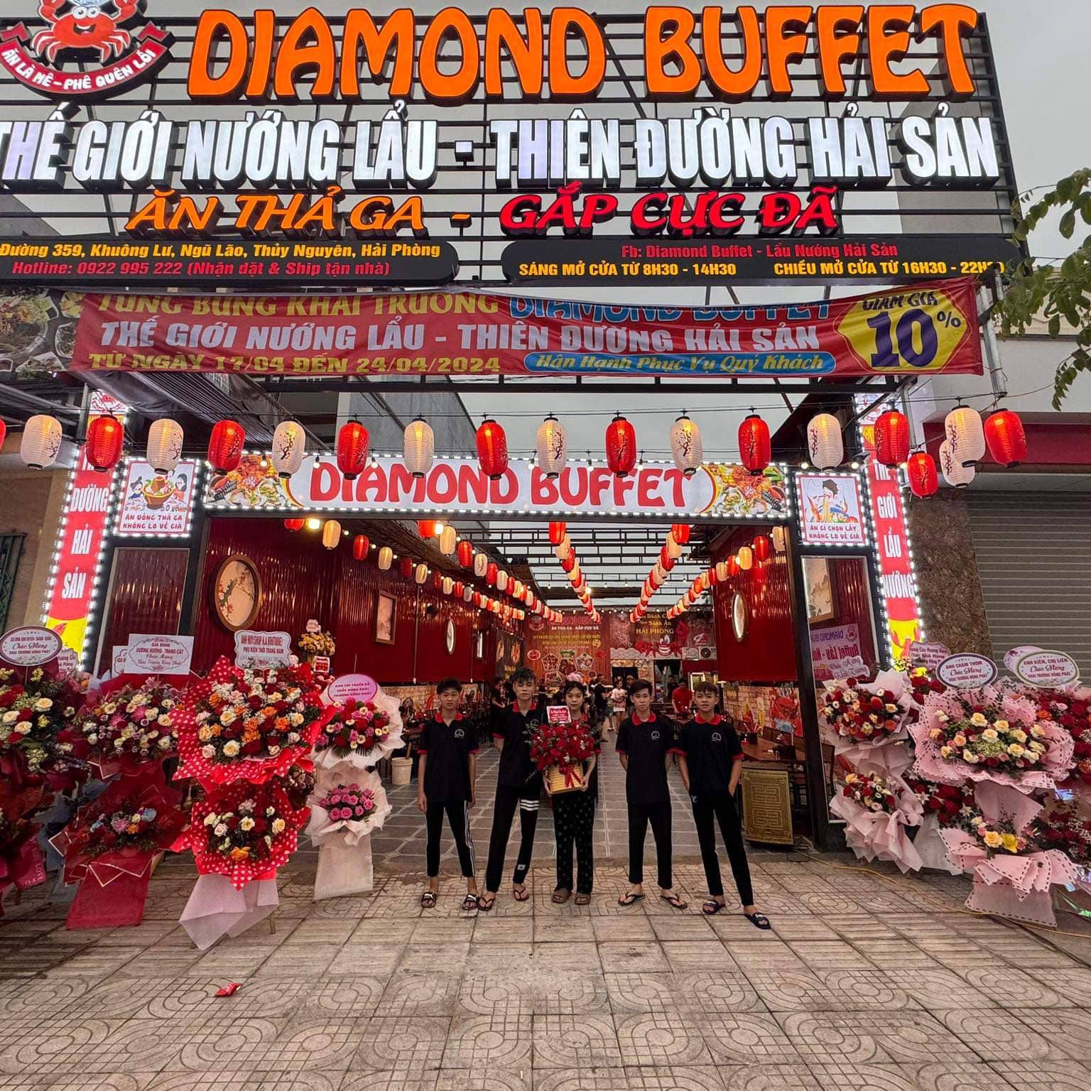Diamond Buffet - Lẩu Nướng Hải Sản | Hai Phong