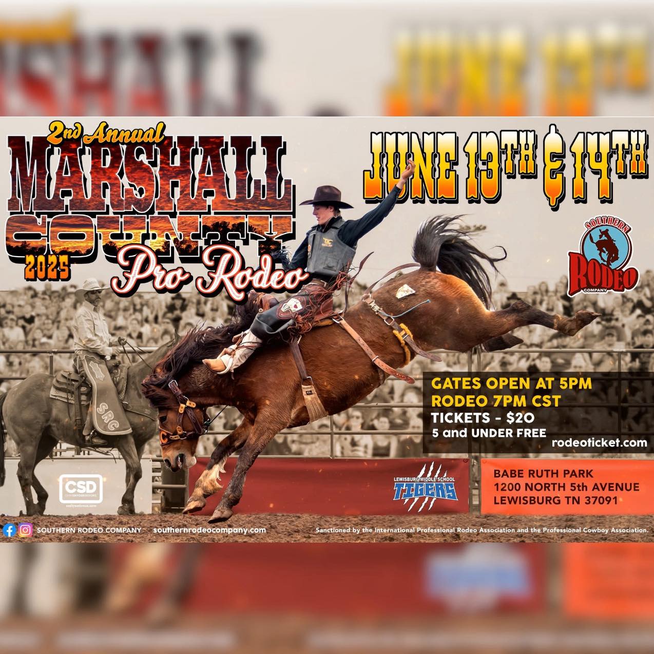 Marshall County Pro Rodeo | Lewisburg TN