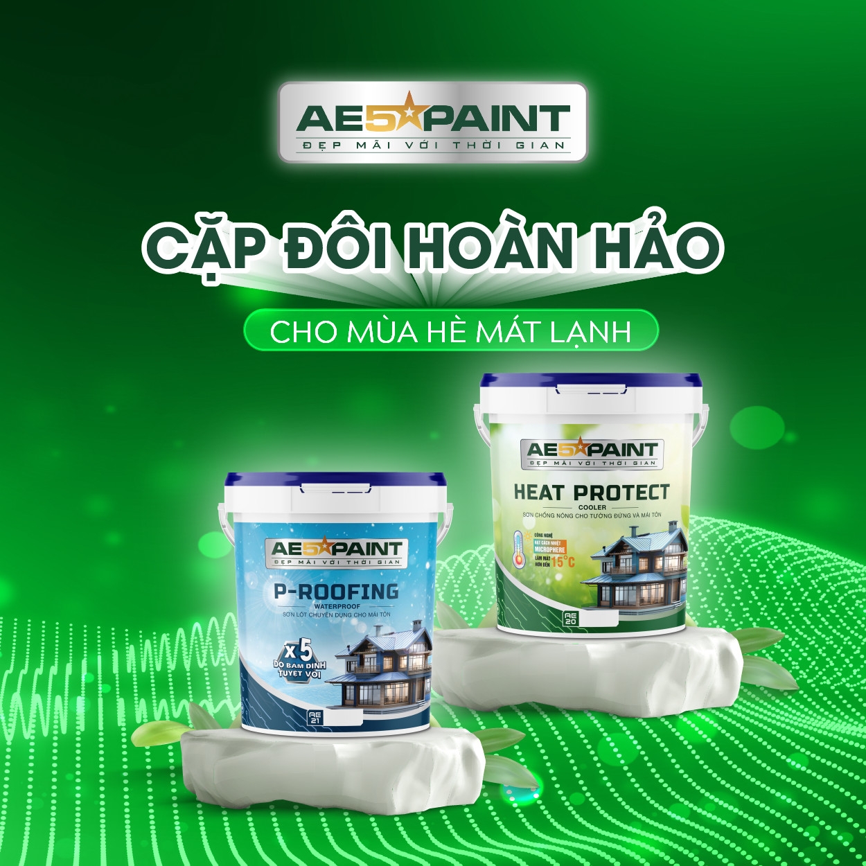 Sơn chống nóng cao cấp AE5Star | Vinh Yen