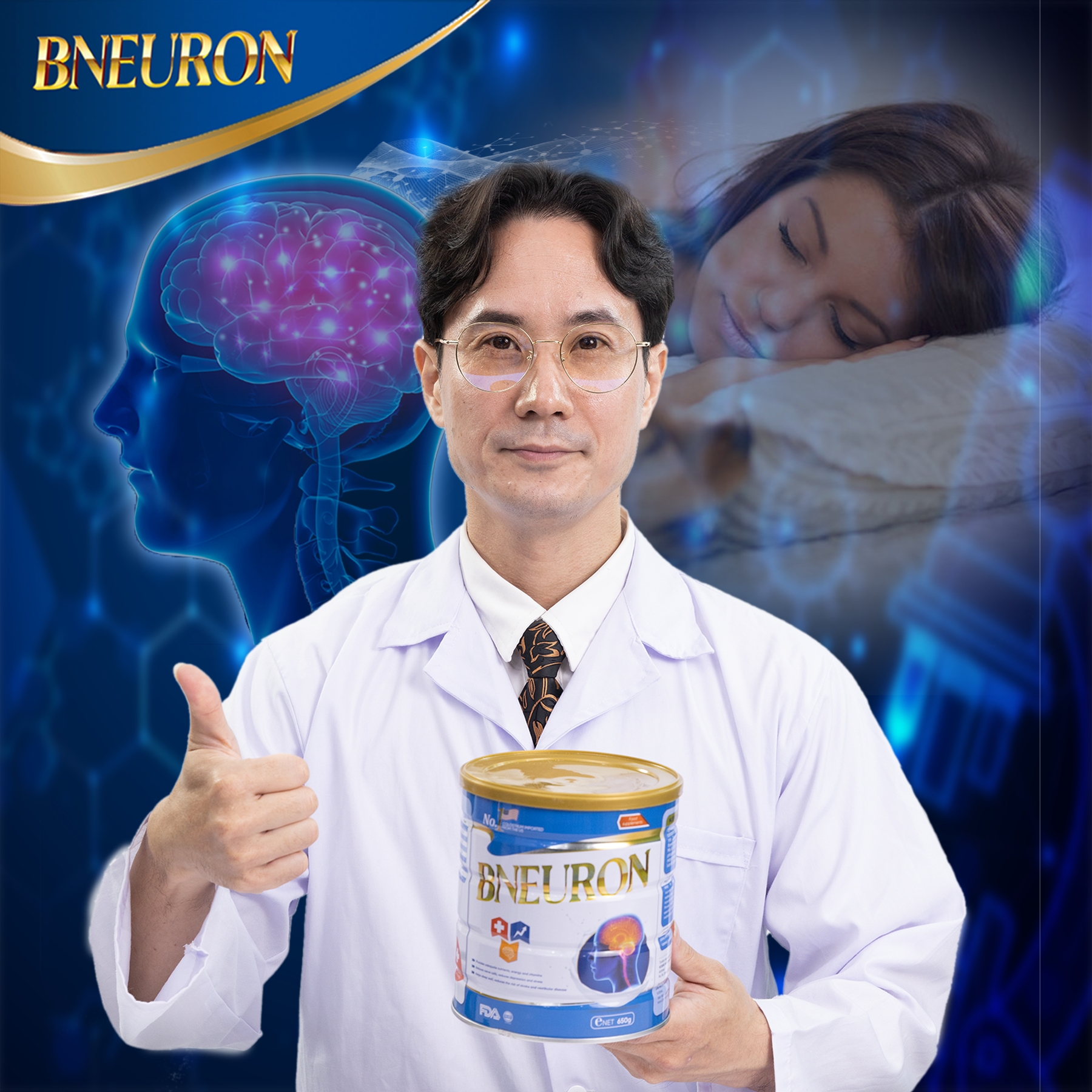 Bneuron Taiwan - Membantu tidur nyenyak dan mencegah stroke