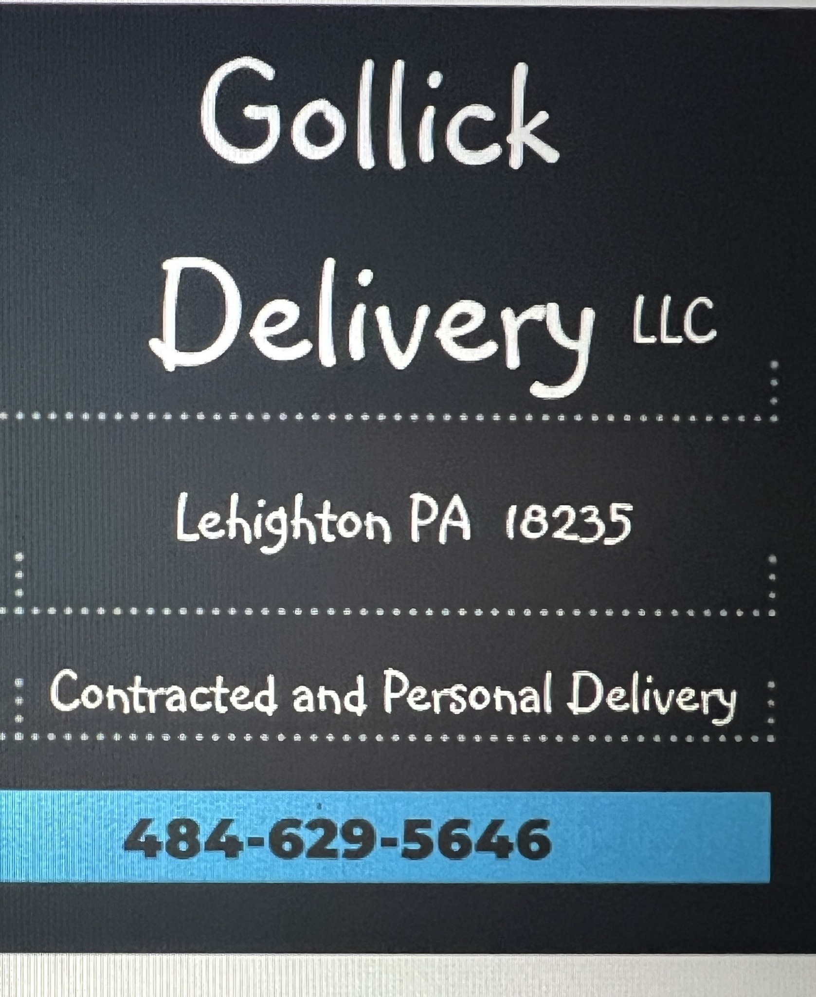 Gollick Delivery Llc | Lehighton PA