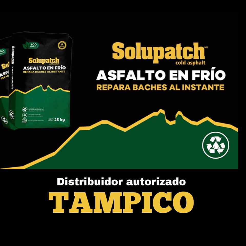 Solupatch Tampico Asfalto en frio