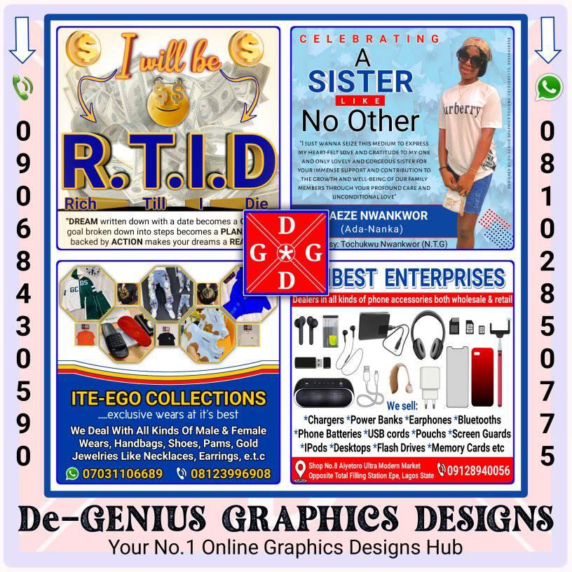De-Genius Graphics Designs