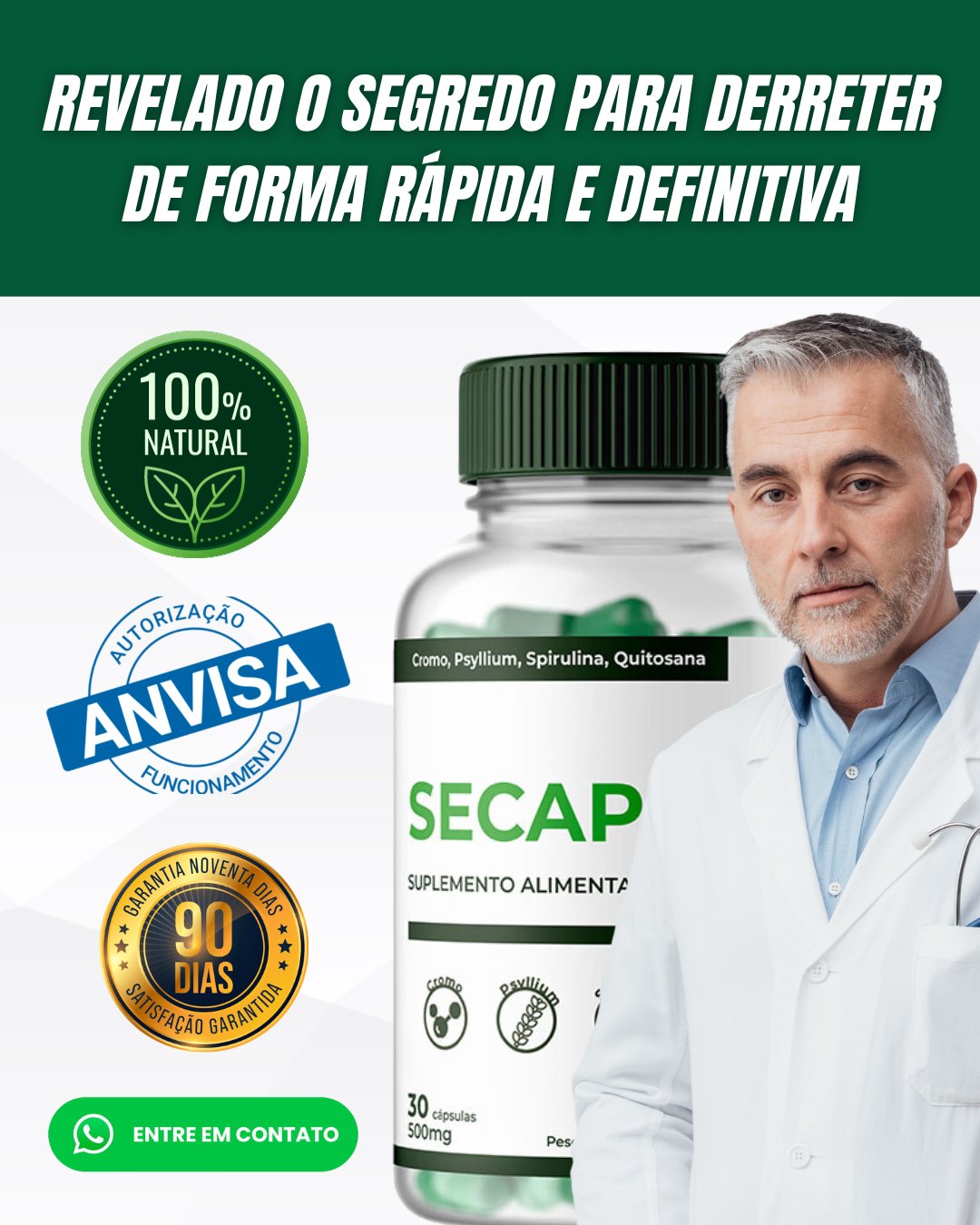 Secaps Max Emagrecimento