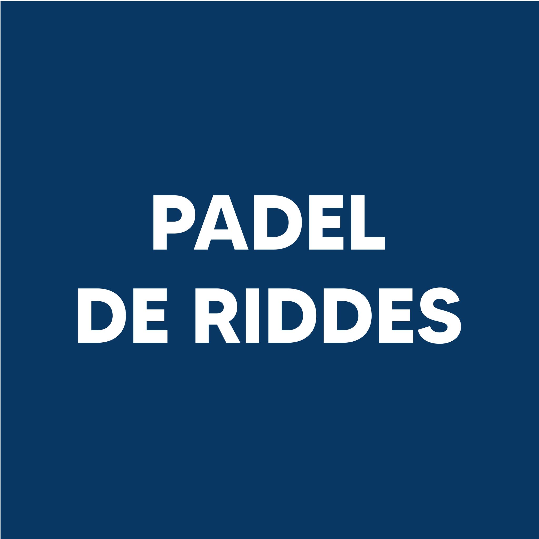 Padel de Riddes