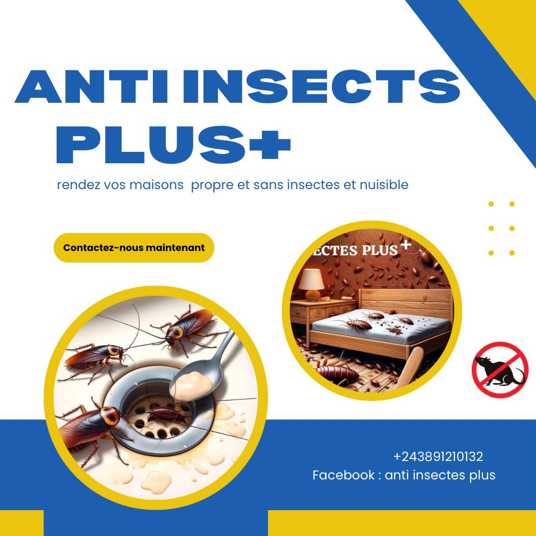 Anti Insectes PLUS | Kinshasa