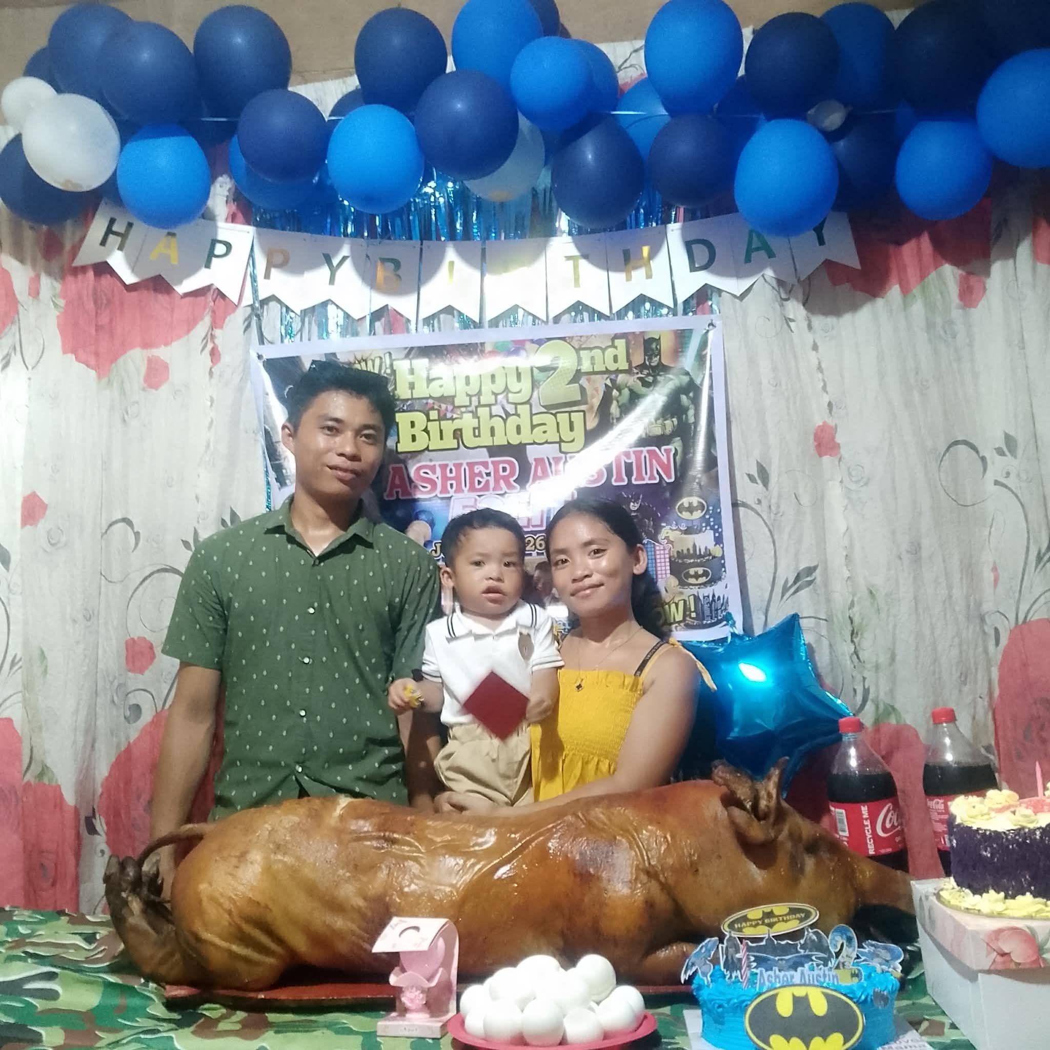 Hello little champ🫶🫶 Jay-Anthony Hampac saon man nato ni pag balo ron ...