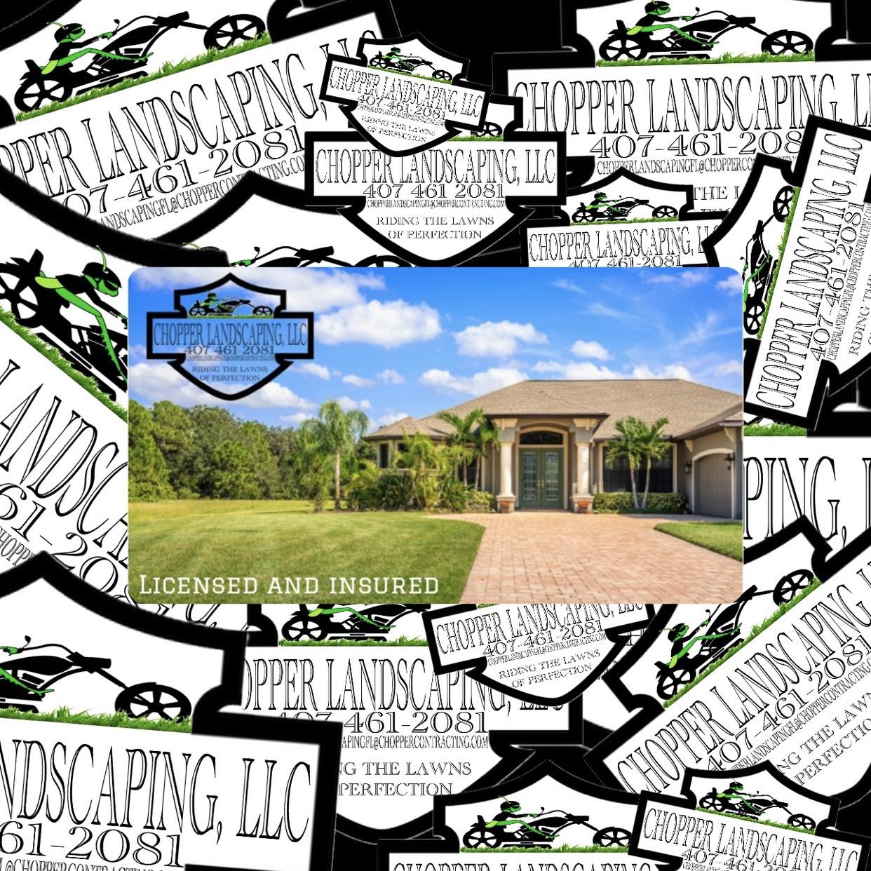 Chopper Landscaping LLC | Deltona FL