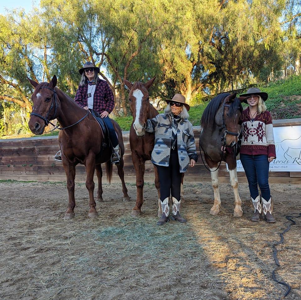 Teamwork makes the dream work! . We worked hard to shine up the ranch ...