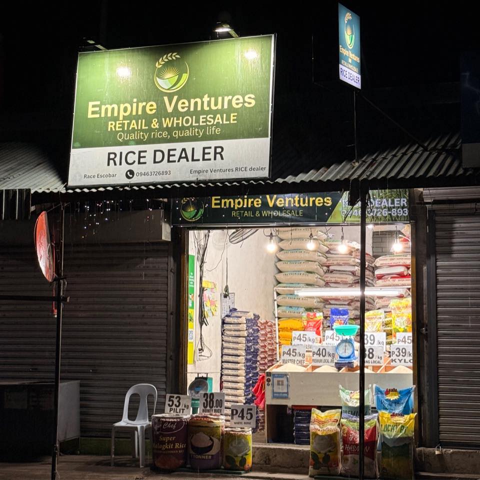 Empire Ventures RICE dealer - Handumanan | Bacolod CIty