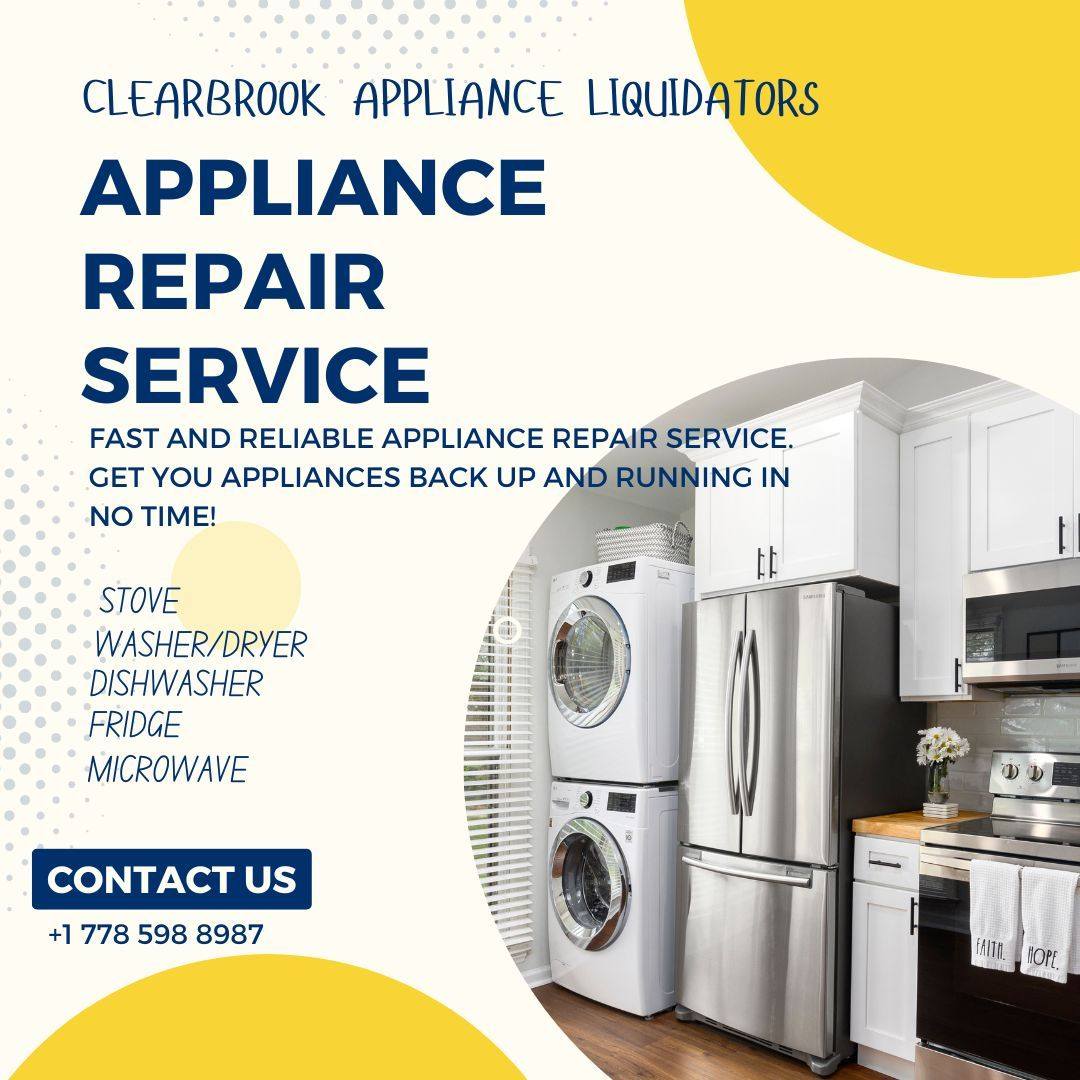 Clearbrook Appliance Liquidators | Abbotsford BC