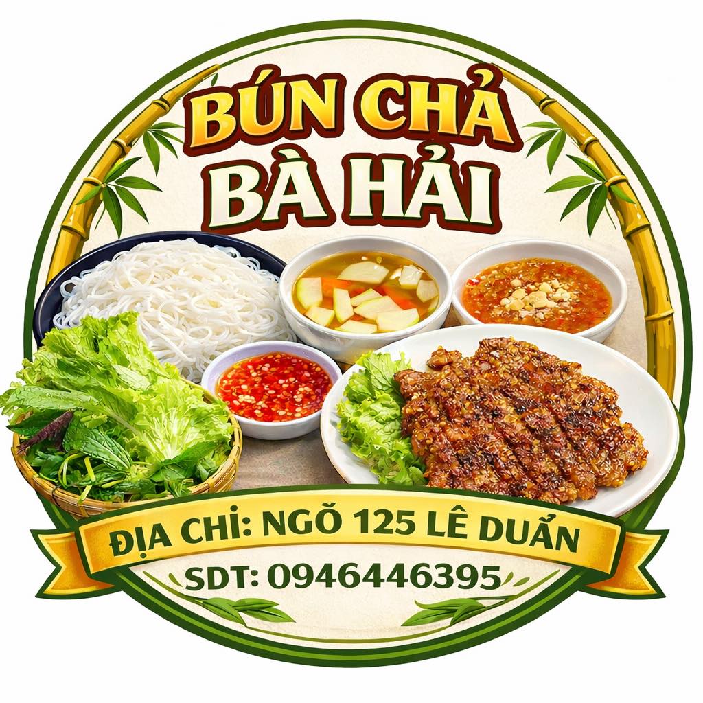 Bún chả nướng - Ram rau sống | Ha Tinh