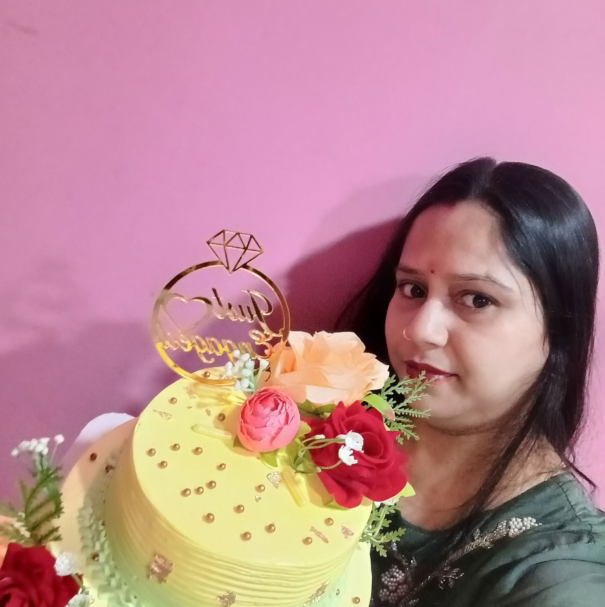 Wedding Anniversary Cake Decorating ideas | 3 kg Hight Cake Design ...