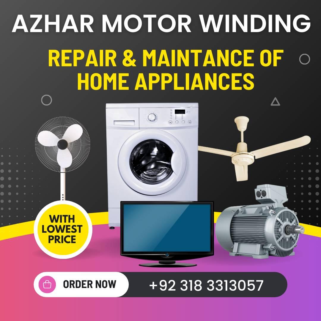 Azhar Motor Winding & Home Appliances | Karachi