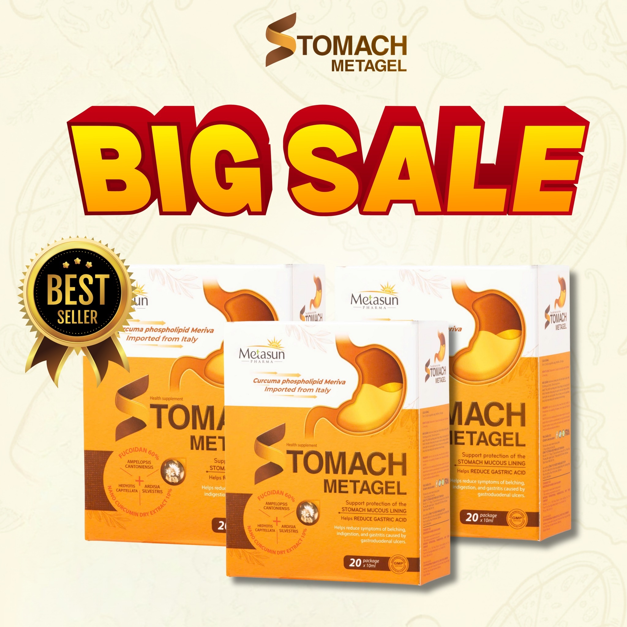 Stomach Metagel Монгол - Ходоодны өвчний шилдэг шийдэл | Ulaanbaatar