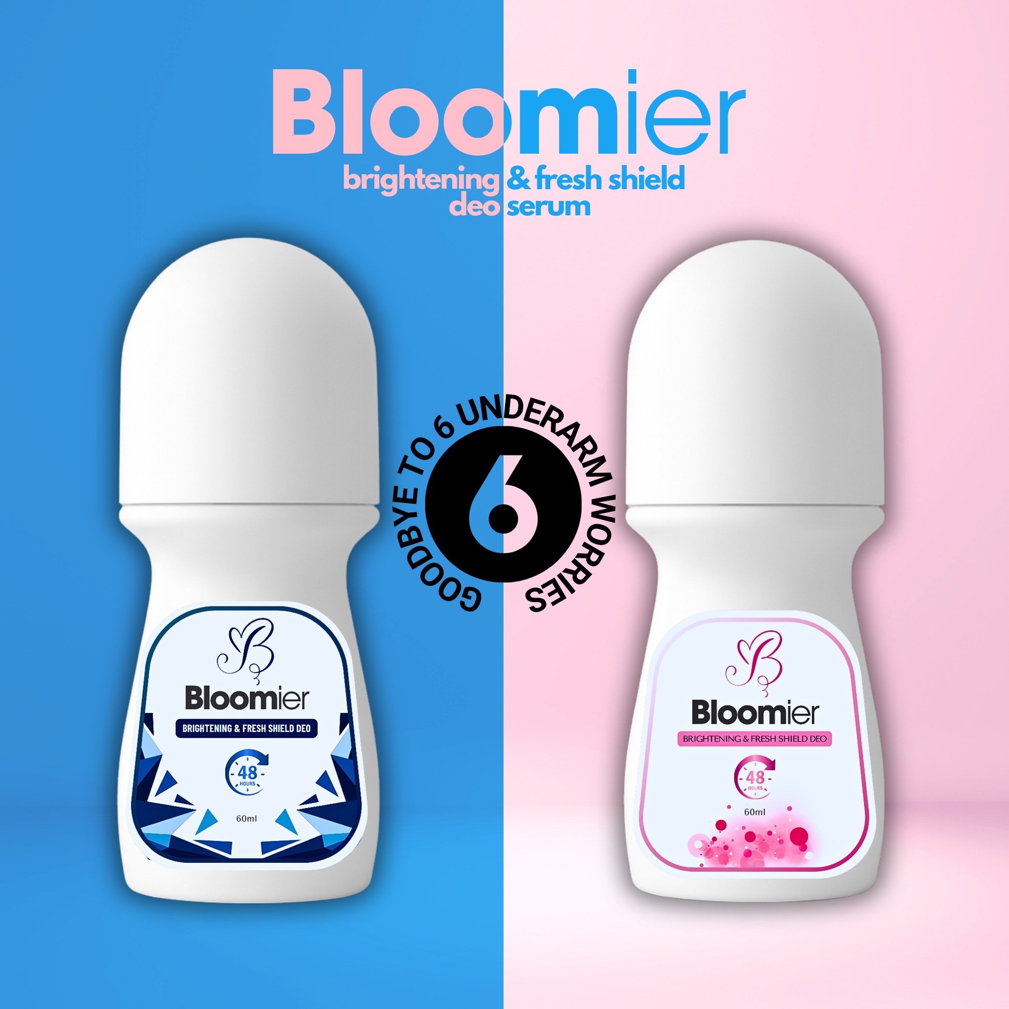 Bloomier Brightening & Fresh Shield Deo | San Fernando