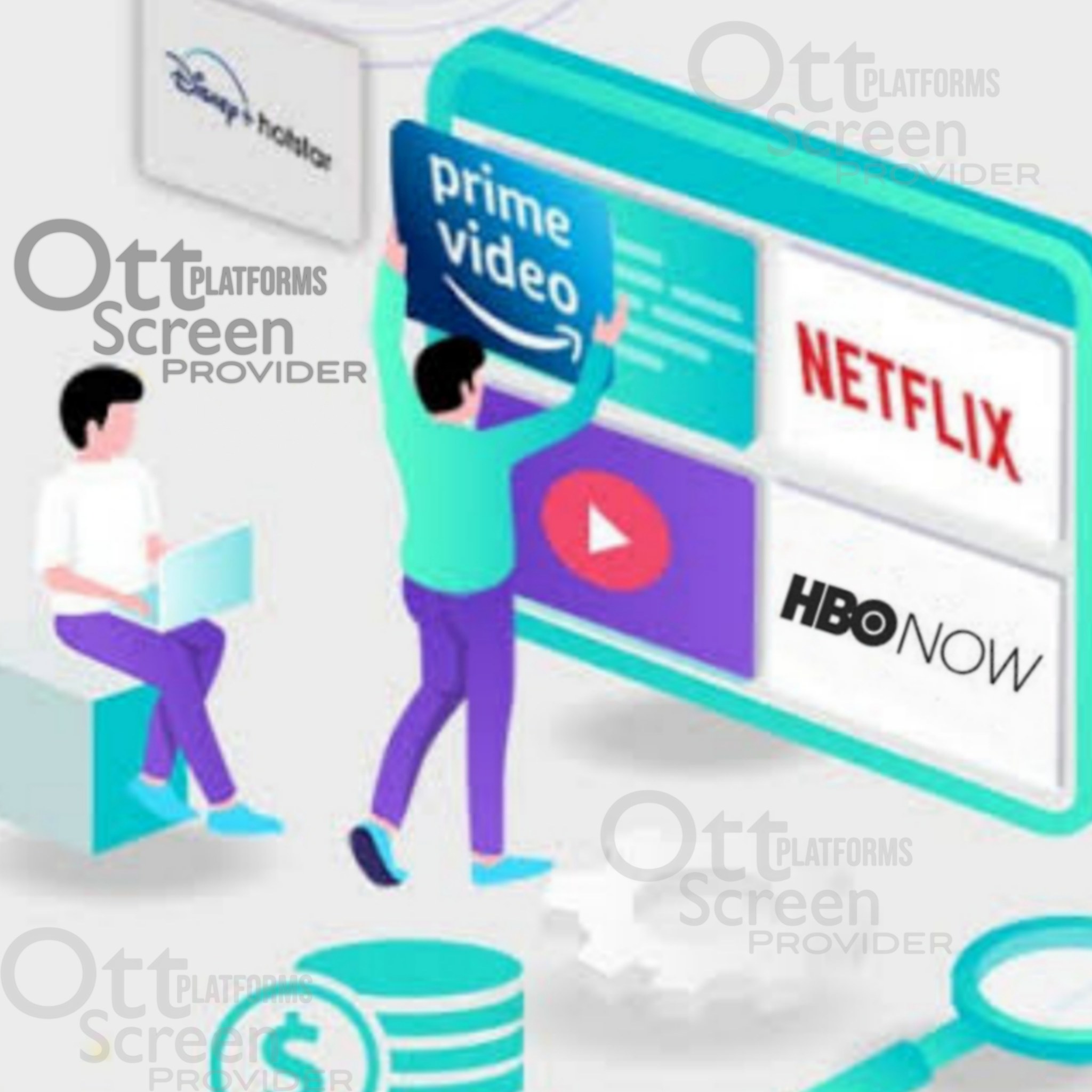 OTT Platforms Screen Provider | Karachi