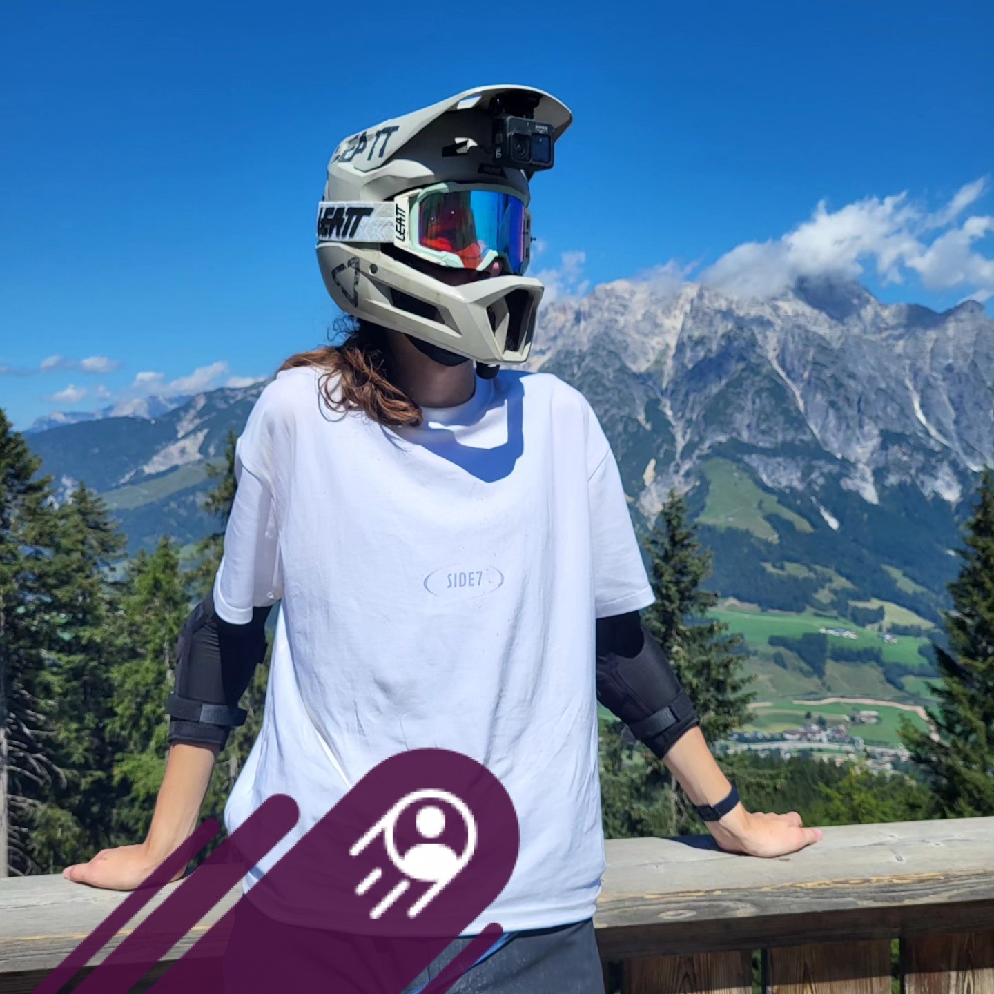 Riding with the future Jackson Goldstone at @indoor_mountainbike 🚴‍♂️🚴 ...