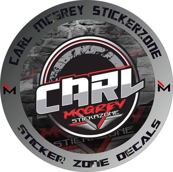 Carl Mcgrey Sticker Zone Decals