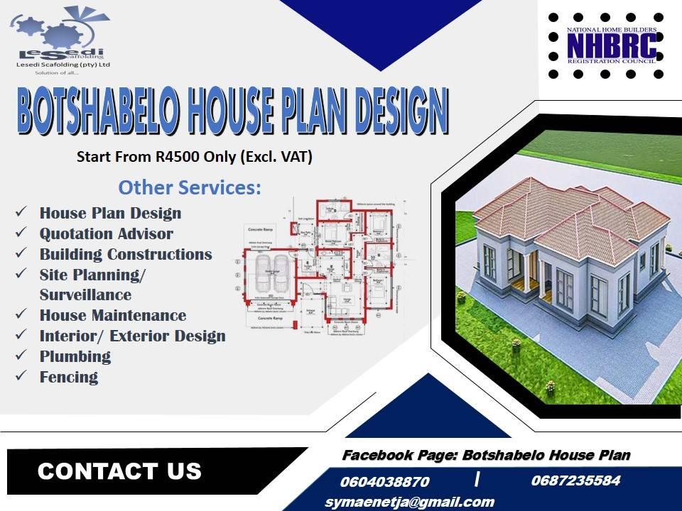 Botshabelo House Plans | Botshabelo
