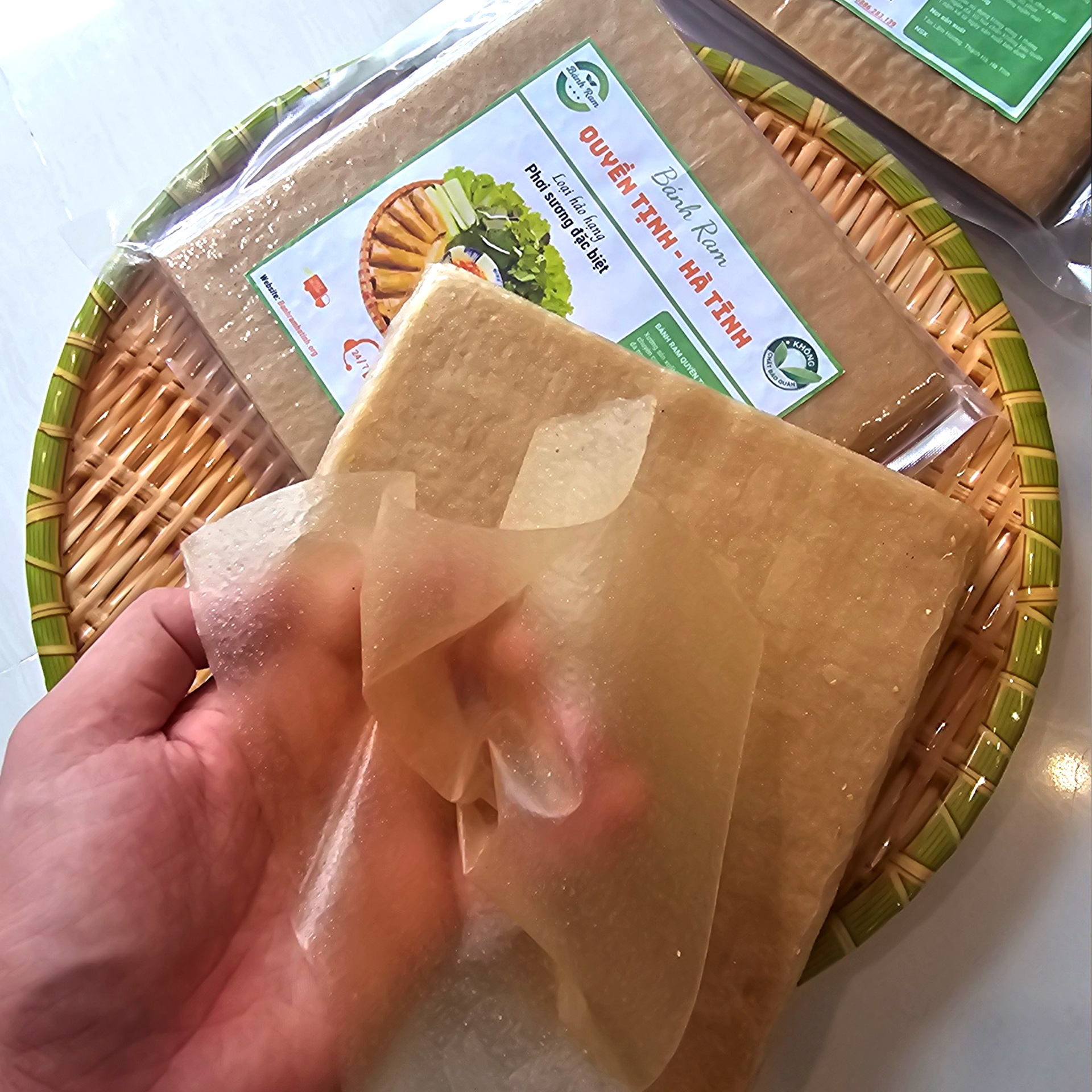 Bánh ram Hà Tĩnh tại Quận 4 HCM