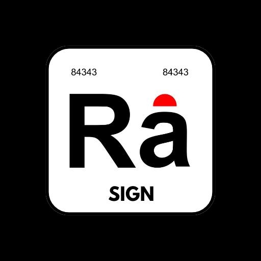 Radium Sign