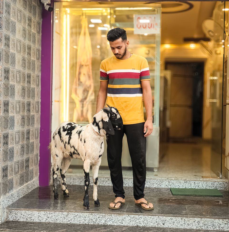 We never compromise on quality 🐐💯 #meat #meatshop #meatcutting #today ...