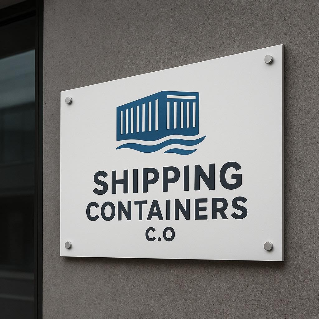 Adam’s shipping containers