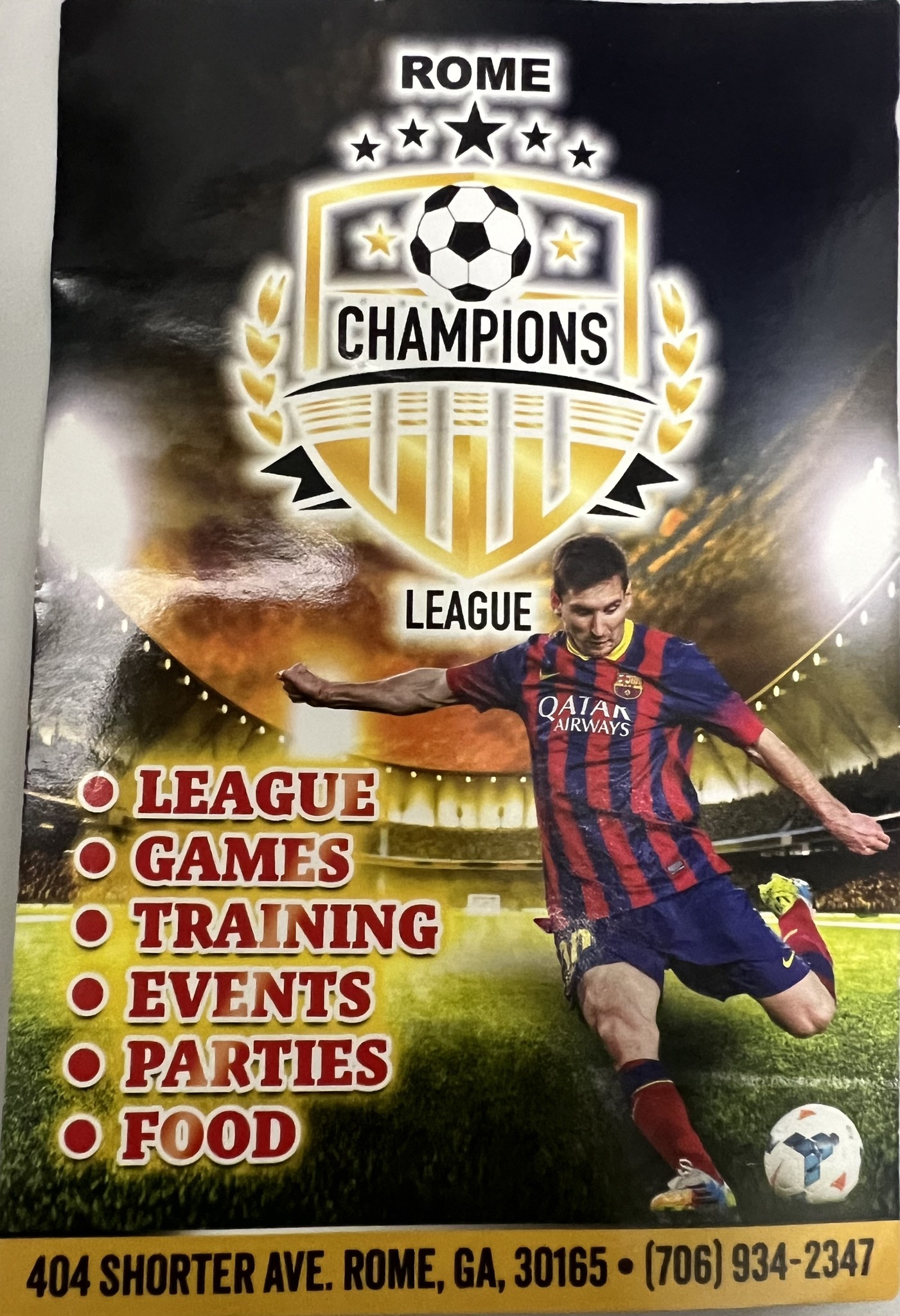 Rome Champions League | Rome GA
