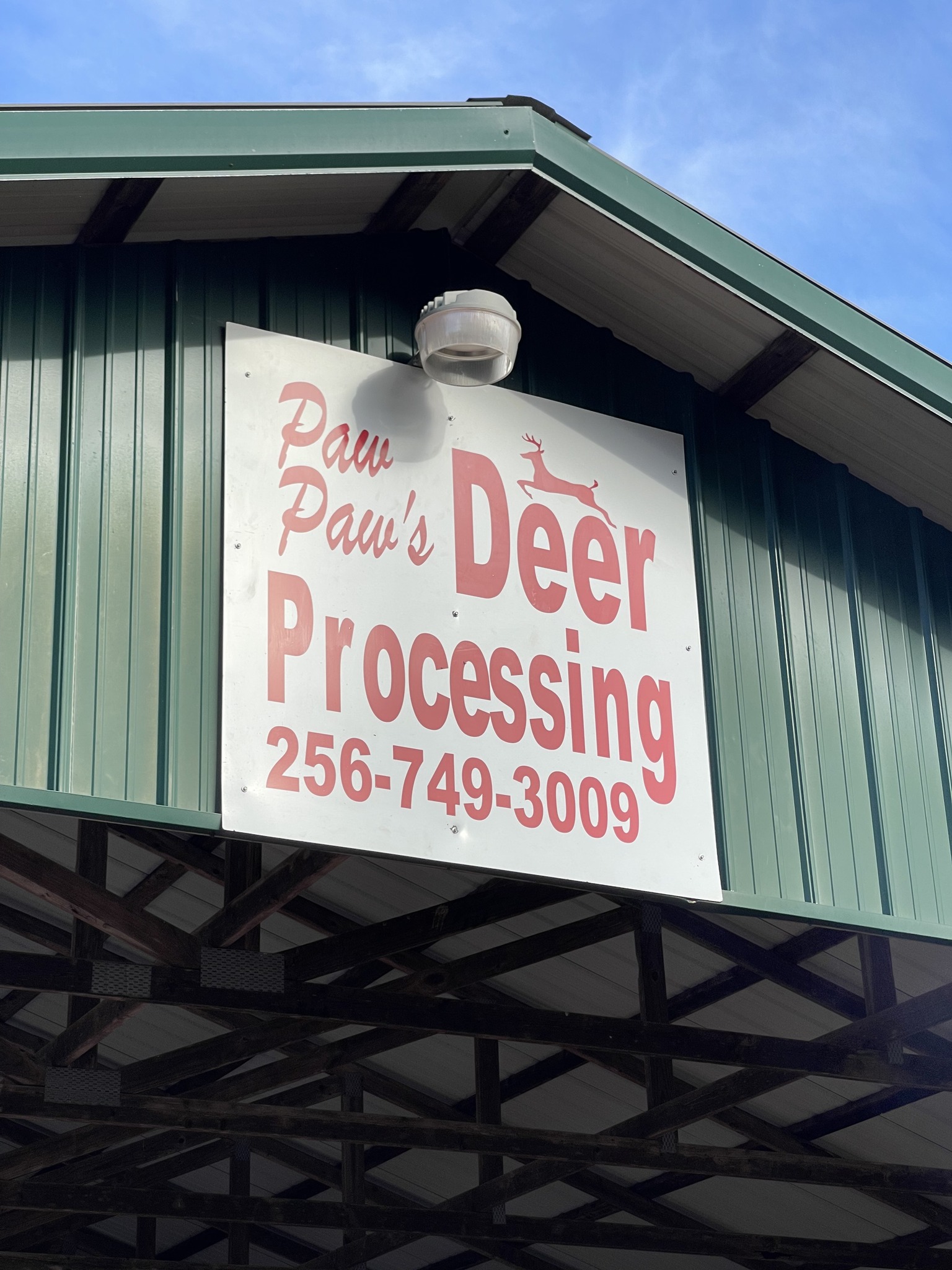 PawPaw’s Deer Processing | Alexander City AL