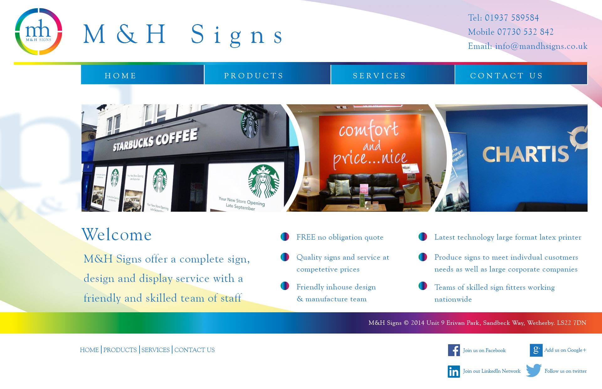 M&H Signs | Wetherby