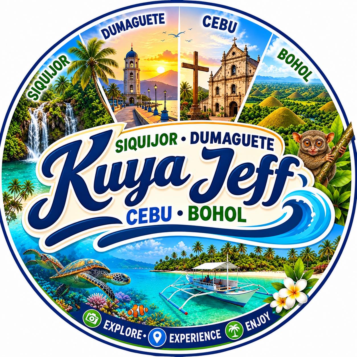 Mala crystal Ang tubig sa Sumilon island kahit Hindi pa nga Tayo ...