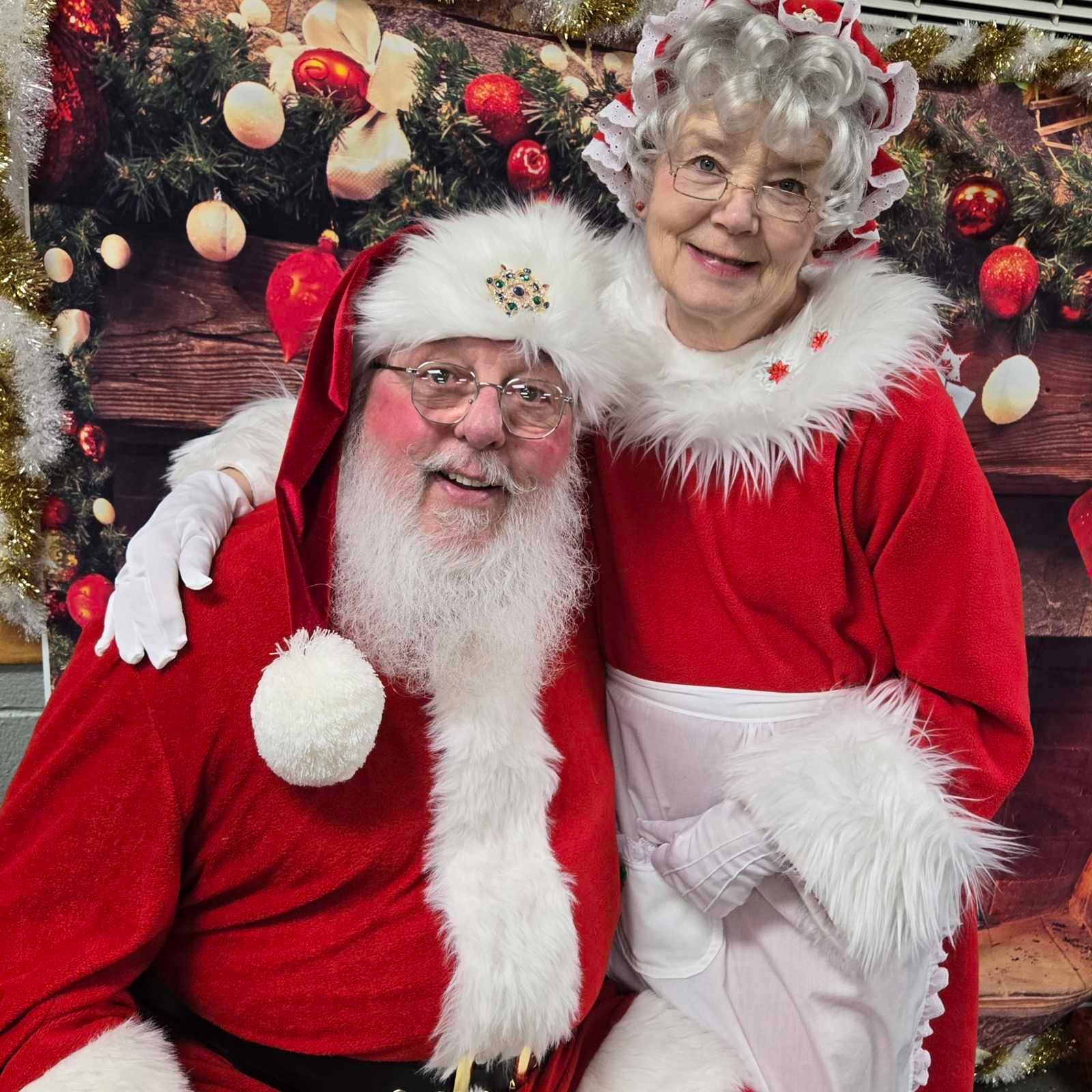 Santa Jeff and Mrs. Claus