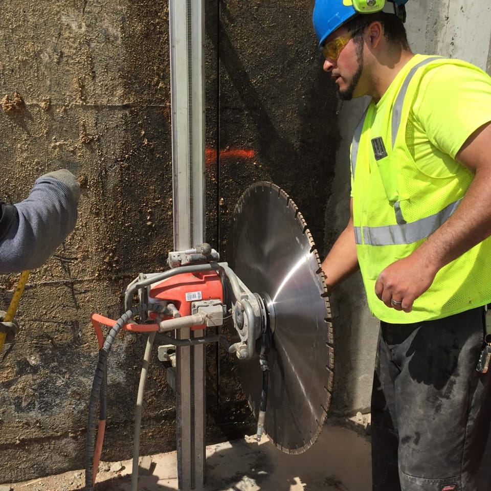 concrete cutting core cutting service | Dubai