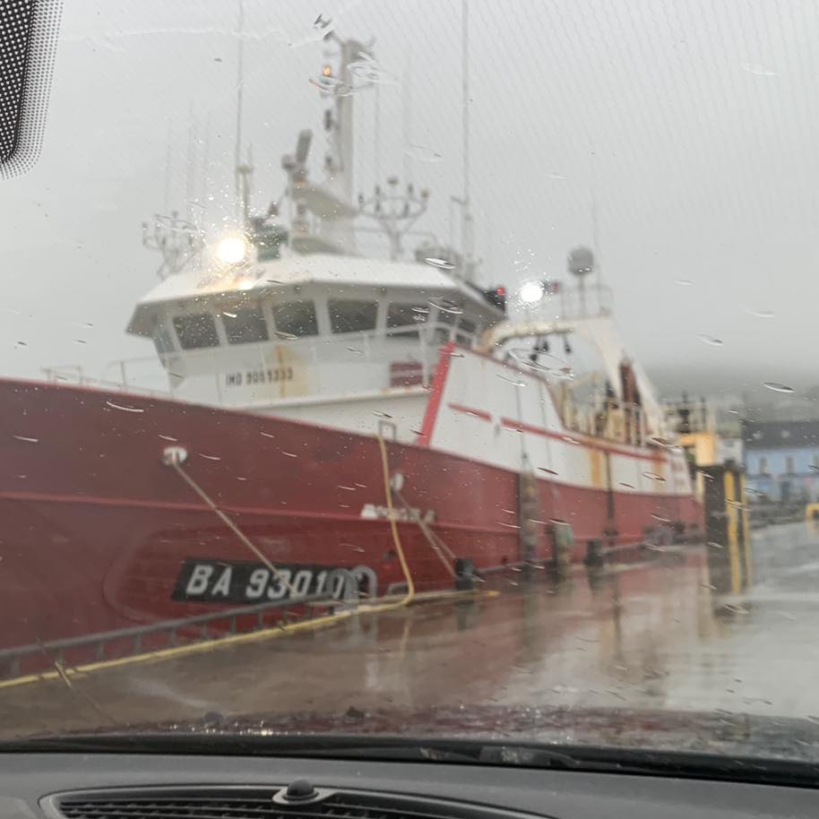Wave - So a fishing vessel meets a harbor entrance and somehow still ...